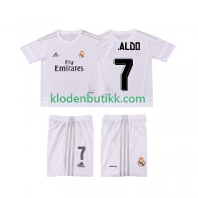 Real Madrid Cristiano Ronaldo 7 2015 2016 Barn Retro Hjemme Fotballdrakt Kortermet
